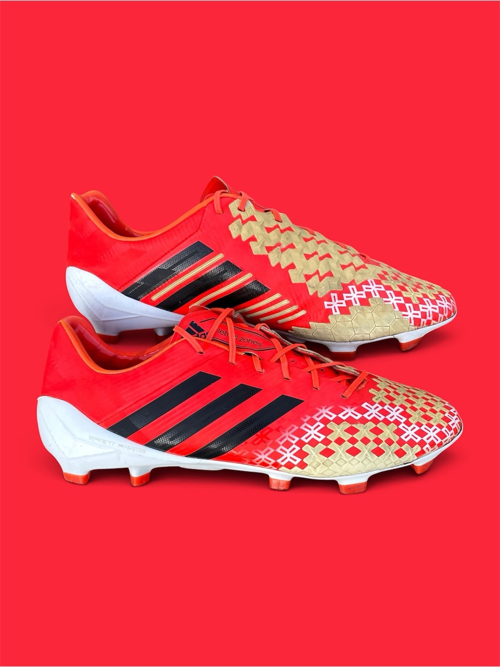⚽️ ADIDAS PREDATOR LZ SL FG SOCCER CLEATS / 9.5 US